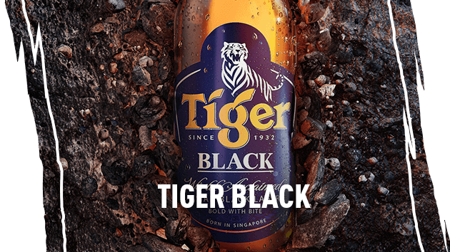 Tiger Black With Text